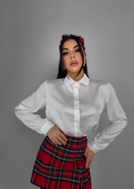 ΛΕΥΚΟ ΣΑΤΕΝ ΠΟΥΚΑΜΙΣΟ- CLODE