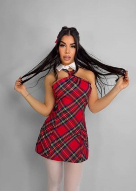 ΦΟΡΕΜΑ ΚΑΡΩ - TARTAN DRESS