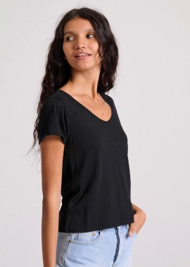 Γυναικείο t-shirt με Funky Buddha τύπωμα στην πλάτη