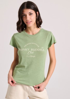 Γυναικείο t-shirt με Funky Buddha τύπωμα