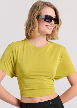 Γυναικείο t-shirt με δέσιμο στην πλάτη