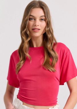 Γυναικείο t-shirt με δέσιμο στην πλάτη