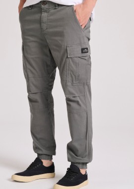 Garment dyed cargo παντελόνι