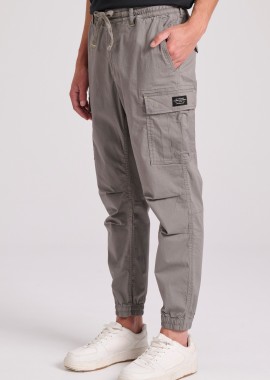 Comfort garment dyed cargo παντελόνι