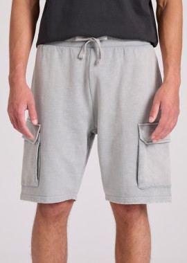 Loose tapered fit αθλητική cargo βερμούδα