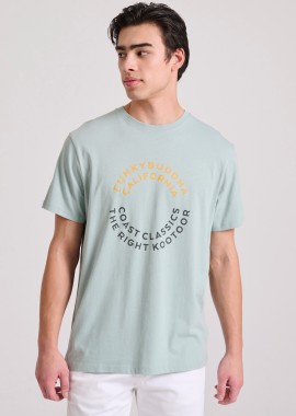 T-shirt με text artwork τύπωμα στο στήθος