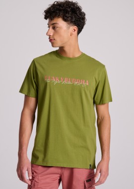 T-shirt με branded τύπωμα από οργανικό βαμβάκι