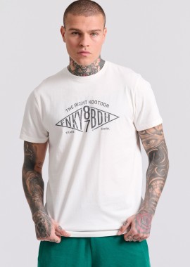 T-shirt με branded text artwork τύπωμα