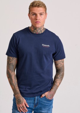 T-shirt με graphic τύπωμα στην πλάτη