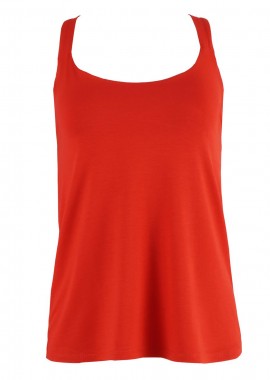 Γυναικεία μπλούζα με ιδιαίτερο δέσιμο στη πλάτη. Basic collection ΚΟΚΚΙΝΟ