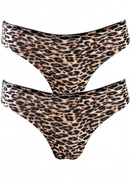 gsecret - Γυναικείο slip-brief δαντέλα. Συσκευασία 2pack. ΜΠΕΖ