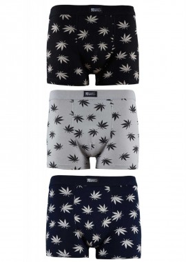Boxer αντρικό εξωτερικό λάστιχο 3pack. MULTI COLOUR