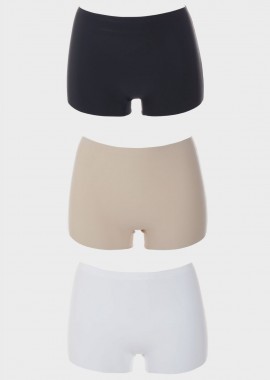Γυναικείο boxer μονόχρωμο.Συσκευασία 3pack MULTI COLOUR