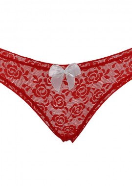 Bikini δαντέλα. ΚΟΚΚΙΝΟ