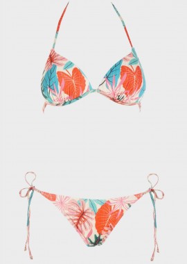 gsecret - Set bikini push up all print. Καλύπτει B-C Cup MULTI COLOUR