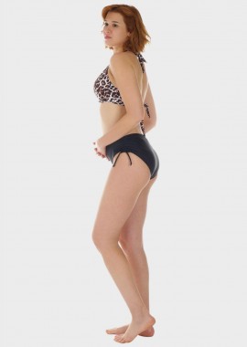 gsecret - Γυναικείο σετ μαγιό bikini all print αποσπώμενη επένδυση slip κανονική γραμμή.Καλύπτει D-E Cup ΜΠΕΖ