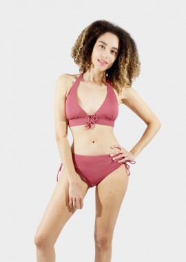 gsecret - Γυναικείο set bikini αποσπώμενη ενίσχυση διακοσμητικά τρούκς bikini κανονική γραμμή B-C Cup ΣΑΠΙΟ ΜΗΛΟ