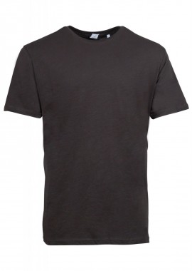 Αντρικό tshirt λαιμόκοψη κοντό μανίκι. Oversize γραμμή. Basic Collection ΓΚΡΙ
