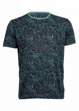 DSplay - Ανδρικό tshirt dsplay λαιμόκοψη all print. Street Style ΠΡΑΣΙΝΟ