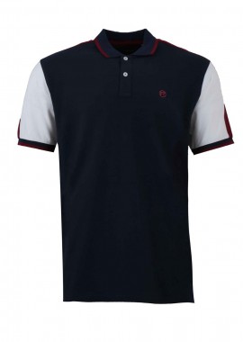 Frank Tailor - Αντρική μπλούζα γραμμή polo. Casual style NAVY