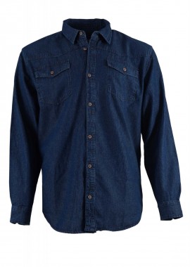 gsecret - Ανδρικό πουκάμισο jean. Basic collection. JEAN