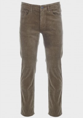 Ανδρικό κοτλέ παντελόνι straight γραμμή.Casual Style ΚΑΜΕΛ