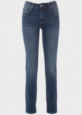 gsecret - Γυναικείο jean mom fit ψηλόμεσο JEAN