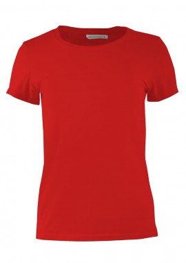 Γυναικεία μπλούζα λαιμόκοψη ΚΟΚΚΙΝΟ