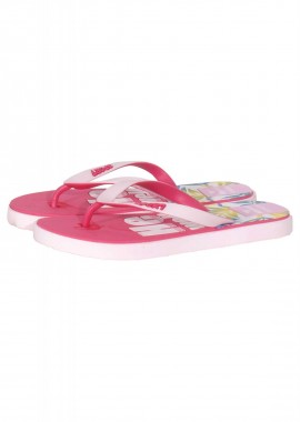 gsecret - Γυναικεία σαγιονάρα flip-flop logo HE WELL. Summer Collection ΡΟΖ