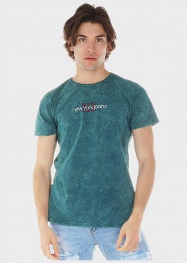 gsecret - Ανδρικό Tshirt στάμπα 3d κανονική γραμμή. ΠΡΑΣΙΝΟ