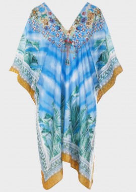 gsecret - Γυναικείο καφτάνι V με σχέδια.Summer Collection MULTI COLOUR