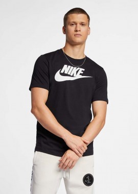 NIKE SPORTSWEAR ICON FUTURA T-SHIRT ΜΑΥΡΟ