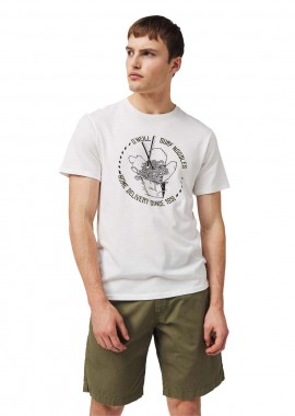 LM SURFING NOODLES T-SHIRT ΑΣΠΡΟ