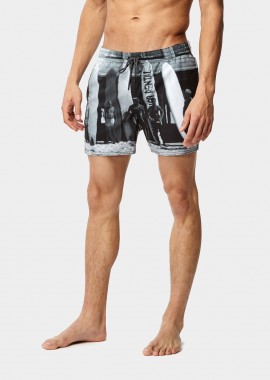 O'NEILL - STACKED SWIM SHORT ΓΚΡΙ