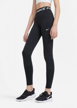 NIKE GIRLS' PRO TRAINING TIGHTS ΜΑΥΡΟ