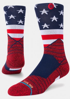 AMERICAN CREW SOCKS ΚΟΚΚΙΝΟ