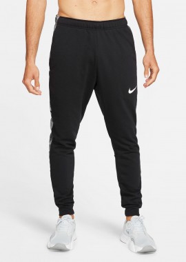 NIKE DRI-FIT CAMO TRAINING PANTS ΜΑΥΡΟ