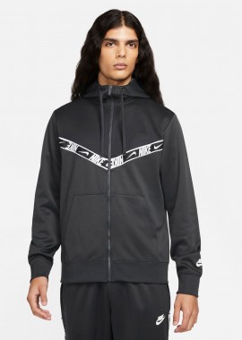 NIKE SPORTSWEAR FULL-ZIP HOODIE ΓΚΡΙ
