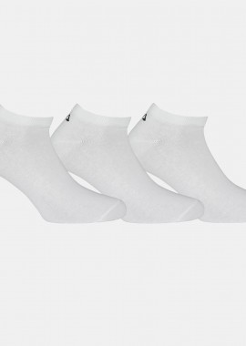 INVISIBLE PLAIN LOW CUT SOCKS ΑΣΠΡΟ