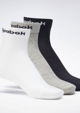 REEBOK SPORT - ACTIVE CORE ANKLE SOCKS 3 PAIRS ΠΟΛΥΧΡΩΜΟ