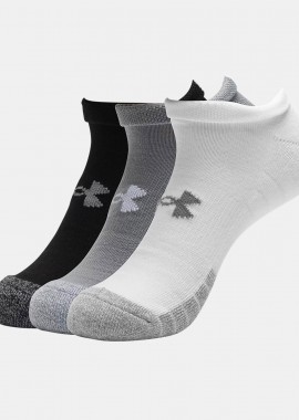 UNDER ARMOUR - UA HEATGEAR NO SHOW SOCKS ΠΟΛΥΧΡΩΜΟ