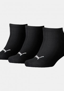 PUMA KIDS INVISIBLE 3P SOCKS ΜΑΥΡΟ