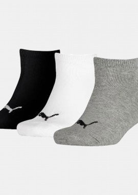 PUMA KIDS INVISIBLE 3P SOCKS ΠΟΛΥΧΡΩΜΟ