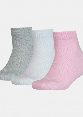 PUMA KIDS QUARTER 3P SOCKS ΠΟΛΥΧΡΩΜΟ