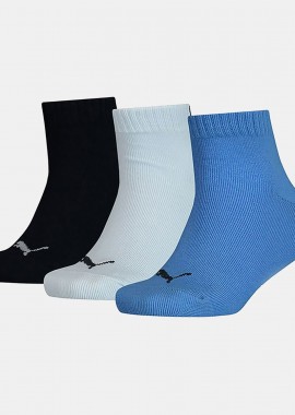 PUMA KIDS QUARTER 3P SOCKS ΠΟΛΥΧΡΩΜΟ