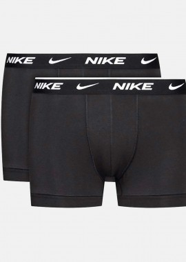 NIKE EVERYDAY TRUNK BOXER 2 PACK ΜΑΥΡΟ