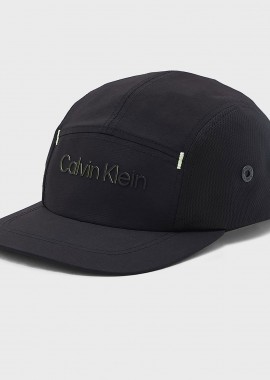 CALVIN KLEIN PERFORMANCE - CALVIN KLEIN LOGO CAP ΜΑΥΡΟ