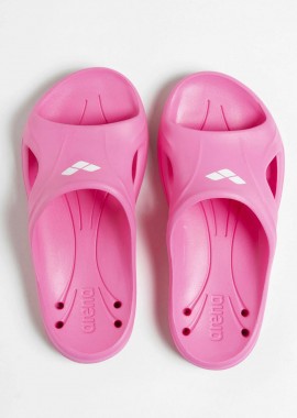 ARENA GIRLS` HYDROSOFT II SLIDE SANDALS ΡΟΖ