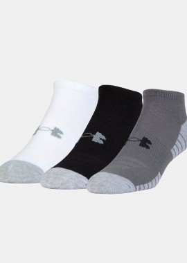 UNDER ARMOUR HEATGEAR NO SHOW SOCKS ΠΟΛΥΧΡΩΜΟ