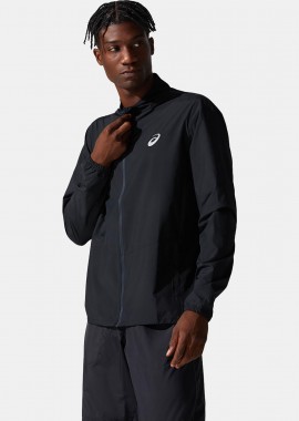 ASICS CORE RUNNING JACKET ΜΑΥΡΟ
